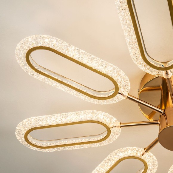 Потолочная светодиодная люстра LED4U L8450-8