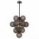 Люстра на штанге ST Luce Todo SL1184.403.13, Черный, Дымчатый, Нейтральный белый