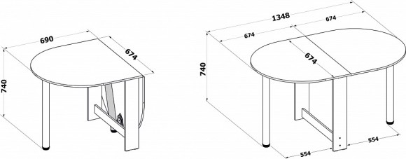 Стол обеденный СП-18 SK_00-00016145