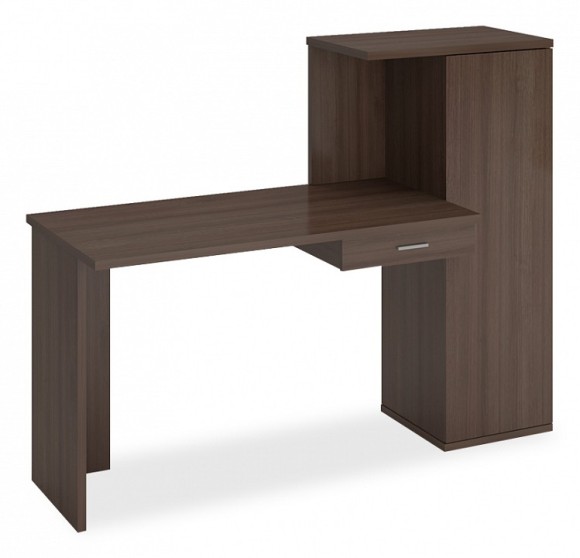 Стол письменный Домино Lite СКЛ-ПРЯМ120+ШК MER_SKL-PRYAM120-SHK-SH-CH