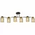 Потолочная люстра Illumico IL6111-6COU-79 BK GD Qui