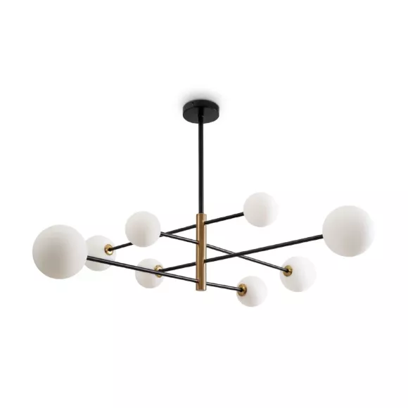 Люстра на штанге Freya Sphirity FR5376CL-08B, Модерн, Белый Люстра на штанге Freya Sphirity FR5376CL-08B, Модерн, Белый