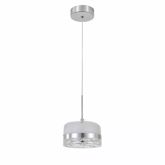 Подвесной светильник Escada Lace 611/S LED, Хром, Прозрачный, Нейтральный белый Подвесной светильник Escada Lace 611/S LED, Хром, Прозрачный, Нейтральный белый