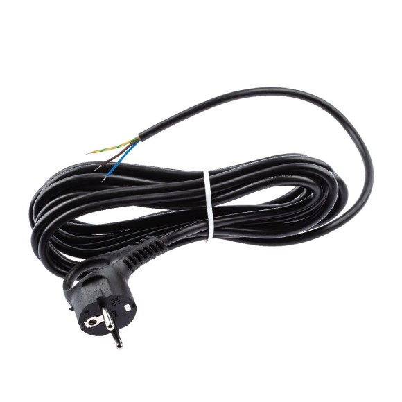 Шнур сетевой с вилкой Эра UX-3x0,75-5m-B Б0048695
