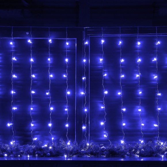 Гирлянда Занавес Uniel ULD-C3020-160/DTA BLUE IP20 UL-00012125