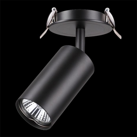 Спот Novotech Pipe 370416, GU10, 50W, черный