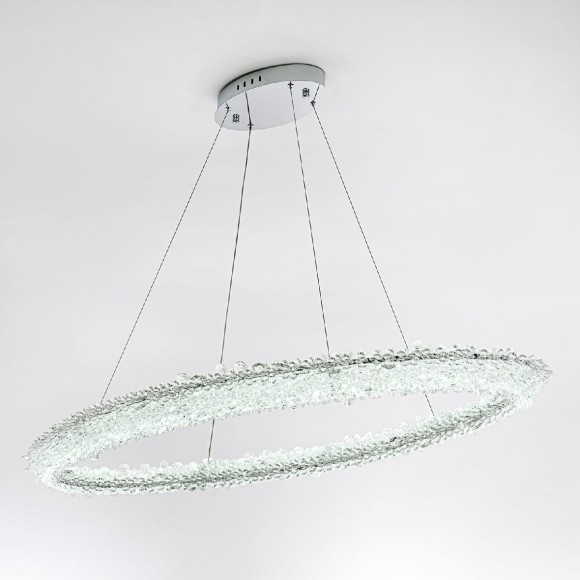 Подвесная светодиодная люстра с пультом управления Modelux MS.5004.1200 CR