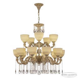 Подвесная люстра Bohemia Ivele Crystal AL79101/10+5/250/2D A WMG P1 U Wave