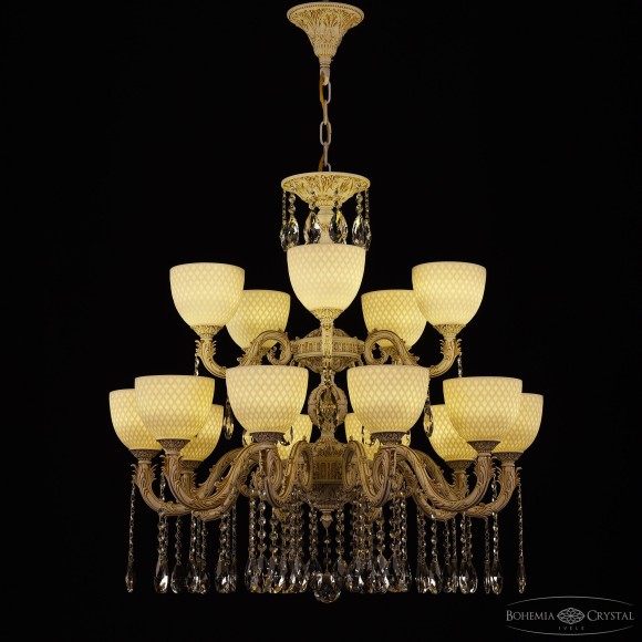 Подвесная люстра Bohemia Ivele Crystal AL79101/10+5/250/2D A WMG P1 U Wave