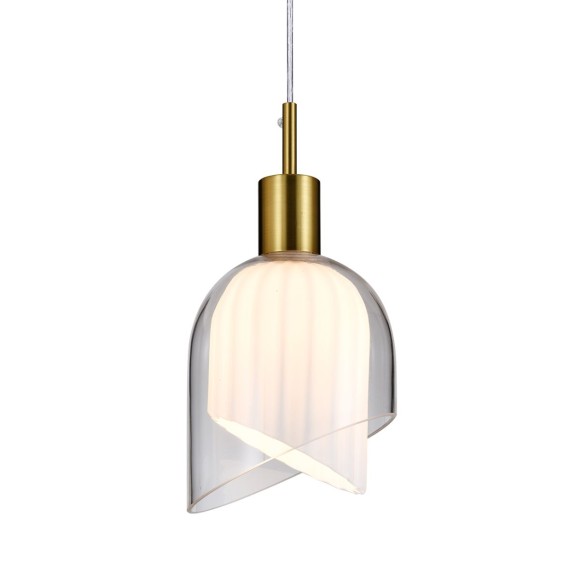 Подвесной светильник Indigo Rintocco 11074/1P Brass V000614