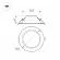 Встраиваемый светильник Arlight IM-Cyclone-R165-18W Warm3000 023213(2)