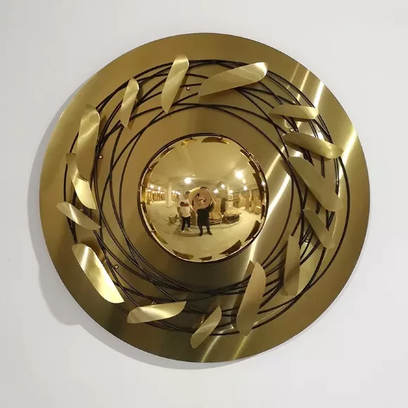 Настенный светильник Delight Collection Anodine 8109W/800 brass, вид сверху Настенный светильник Delight Collection Anodine 8109W/800 brass, вид сверху