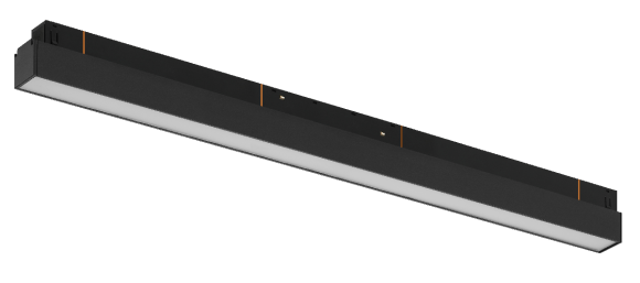 Трековый магнитный светильник iLedex Vision 4822-001-L600-24W-110DG-3000K-BK