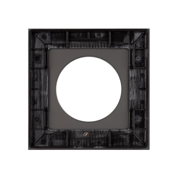 Рамка стеклянная на 1 пост Arlight FRM-GLARE-GC-1-BK 043833