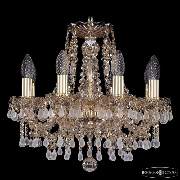 Подвесная люстра Bohemia Ivele Crystal 1410/8/141 G V0300 M721
