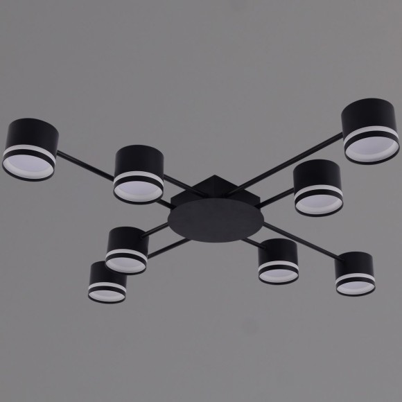 Потолочная люстра Reluce 56730-0.3-08 GX53 BK