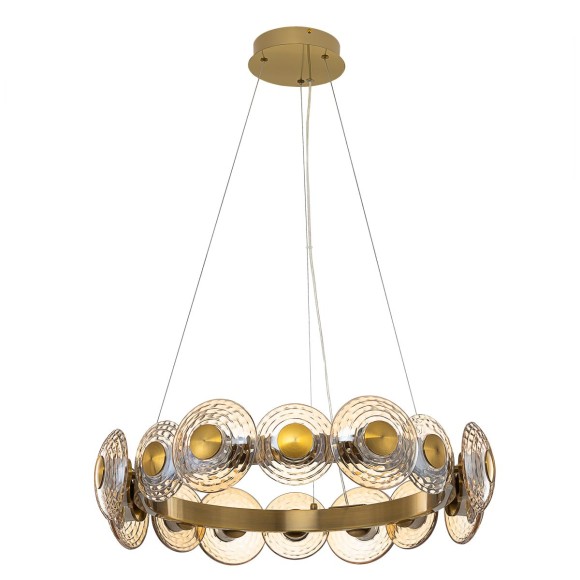 Подвесная светодиодная люстра Citilux Jantar CL240173