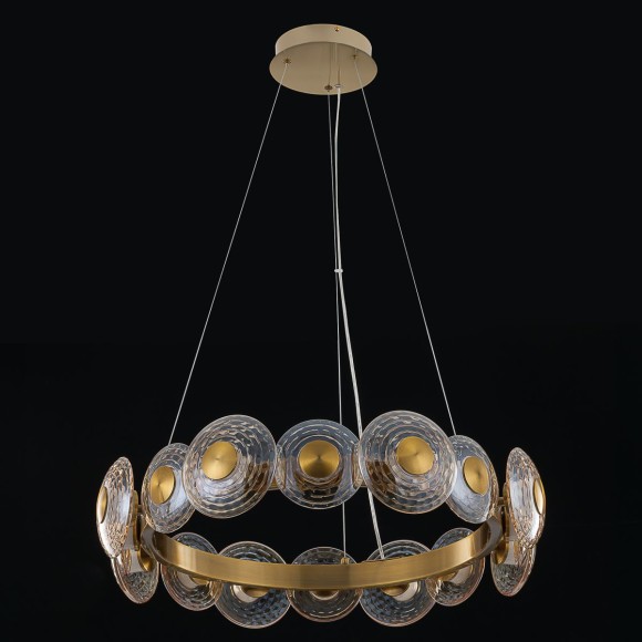 Подвесная светодиодная люстра Citilux Jantar CL240173