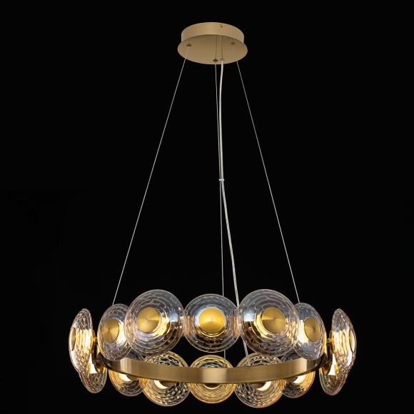 Подвесная светодиодная люстра Citilux Jantar CL240173