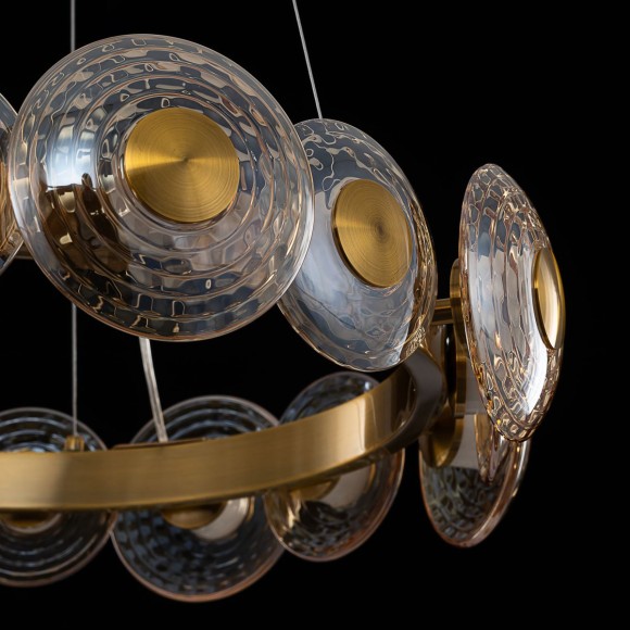 Подвесная светодиодная люстра Citilux Jantar CL240173