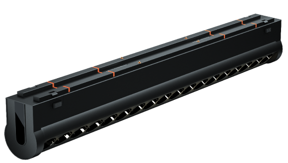 Трековый магнитный светильник iLedex Vision 4825-041-L305-18W-36DG-3000K-BK