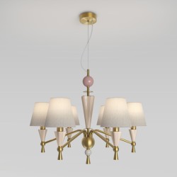 Подвесная люстра Eurosvet Teja 101014/6 латунь Smart a072038