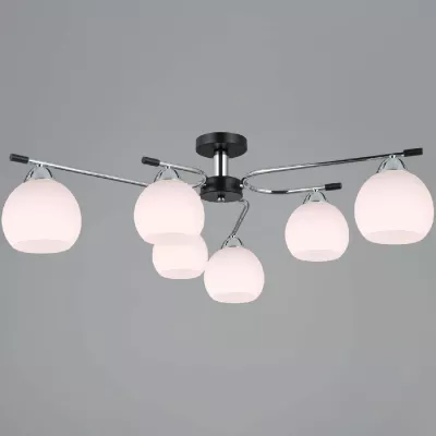 Потолочная люстра Illumico IL0638-6CSQ-24 CR BK LIBRA