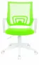 Кресло компьютерное CH-W695NLT/SD/TW-18 BUR_1483037, белый, зеленый, полимер