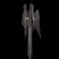 Торшер Loft IT Stream 10208F Gunmetal, декоративные элементы крупным планом