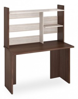 Стол компьютерный Домино Лайт СКЛ-Прям120+НКЛ120 MER_SKL-Pryam120_bez_tumby-NKL-120_SHK