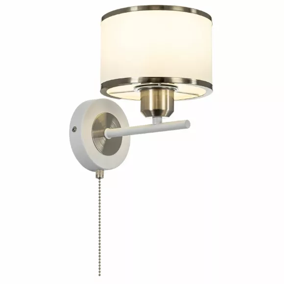 Бра Citilux Alton CL421412, Хром, Белый, Металл Бра Citilux Alton CL421412, Хром, Белый, Металл