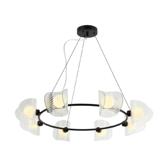 Подвесная светодиодная люстра Omnilux Cennina OML-52403-08