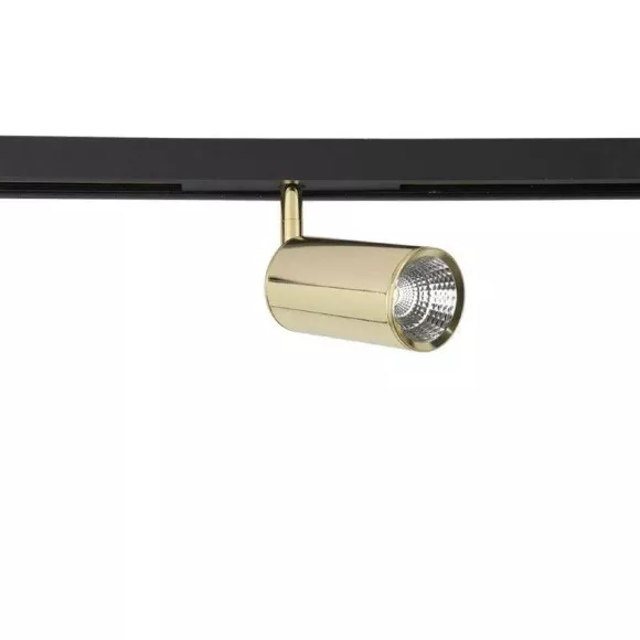 Трековый светодиодный светильник для магнитного шинопровода Crystal Lux Space CLT 0.33 009 12W GO 4000K Трековый светодиодный светильник для магнитного шинопровода Crystal Lux Space CLT 0.33 009 12W GO 4000K
