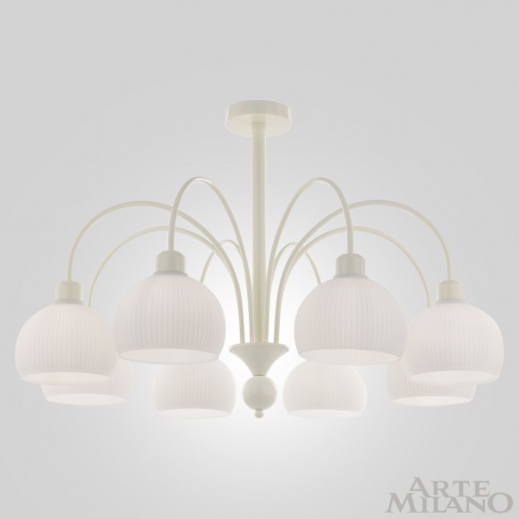 Люстра на штанге Arte Milano Napoli 313066/D820/8 IV