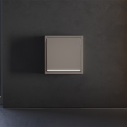 Клавиша для выключателя/переключателя одноклавишного с подсветкой Voltum S70 (капучино) VLS000214