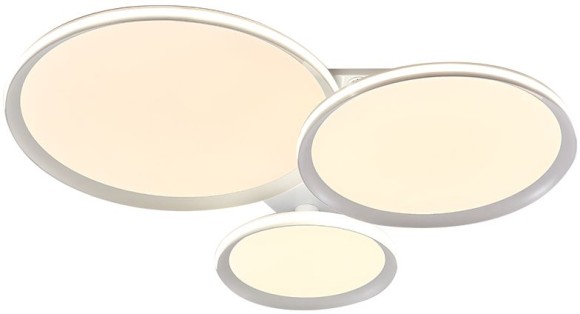 Потолочная светодиодная люстра с пультом управления Stilfort Alumin 4016/01/03C