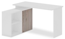 Стол письменный Домино Lite СКЛ-ПРЯМ130+ТБЛ-2 MER_SKL-PRYAM130-TBL-2_BEN