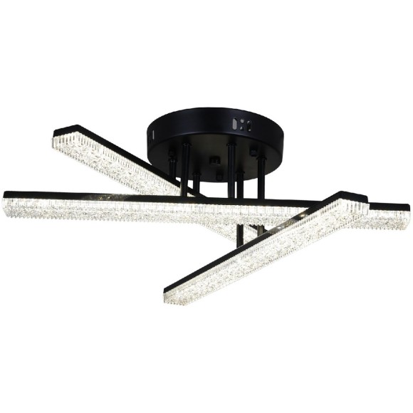 Потолочная светодиодная люстра Reluce 03749-3.3-03C BK
