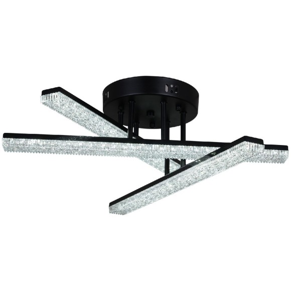 Потолочная светодиодная люстра Reluce 03749-3.3-03C BK