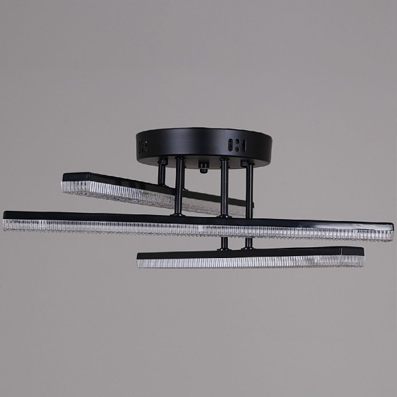 Потолочная светодиодная люстра Reluce 03749-3.3-03C BK