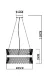 Подвесная люстра Arte Lamp Acapulco A1073LM-10PB, Медь, Прозрачный, Металл