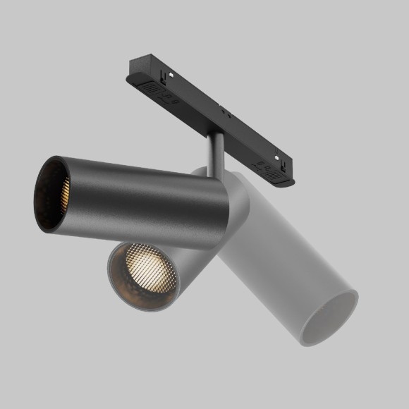 Трековый магнитный светильник Maytoni Focus Led TR032-2-12W2.7K-M-B