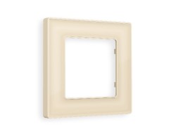 Рамка одноместная Ambrella Volt Arctic AF580301