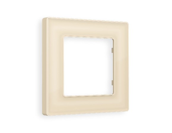 Рамка одноместная Ambrella Volt Arctic AF580301