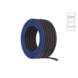 Провод 4-жильный для светодиодной ленты RGB 50м, 20AWG Arte lamp Strip-Accessories A20-4W