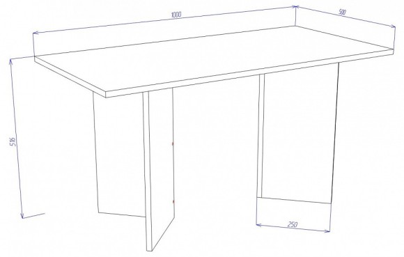 Стол журнальный Cross СЖ7 MER_SZH7-K