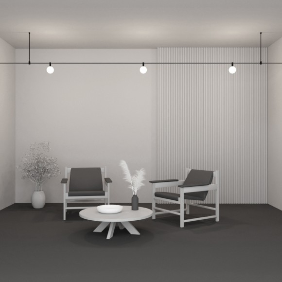 Трековый магнитный светильник Maytoni Luna TR208-1-5W3K-B