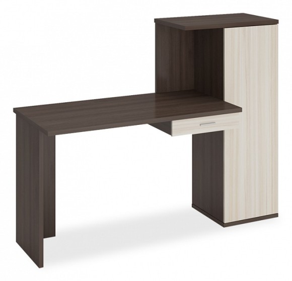Стол письменный Домино Lite СКЛ-ПРЯМ120+ШК MER_SKL-PRYAM120-SHK-SHK-CH