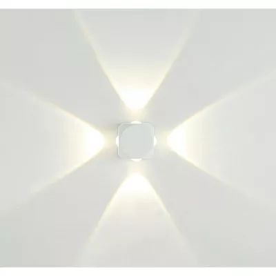 Уличный настенный светильник IMEX Cross IL.0014.0016-4 WH