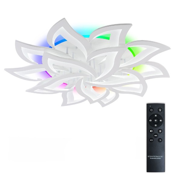 Потолочная люстра с пультом управления Natali Kovaltseva Olimp LED LAMPS 81437